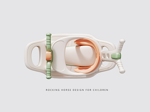 儿童三合一摇摇马设计