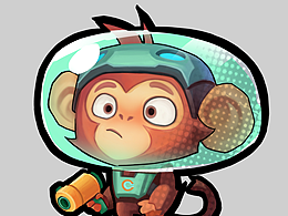 Q版欧美风怪物设计