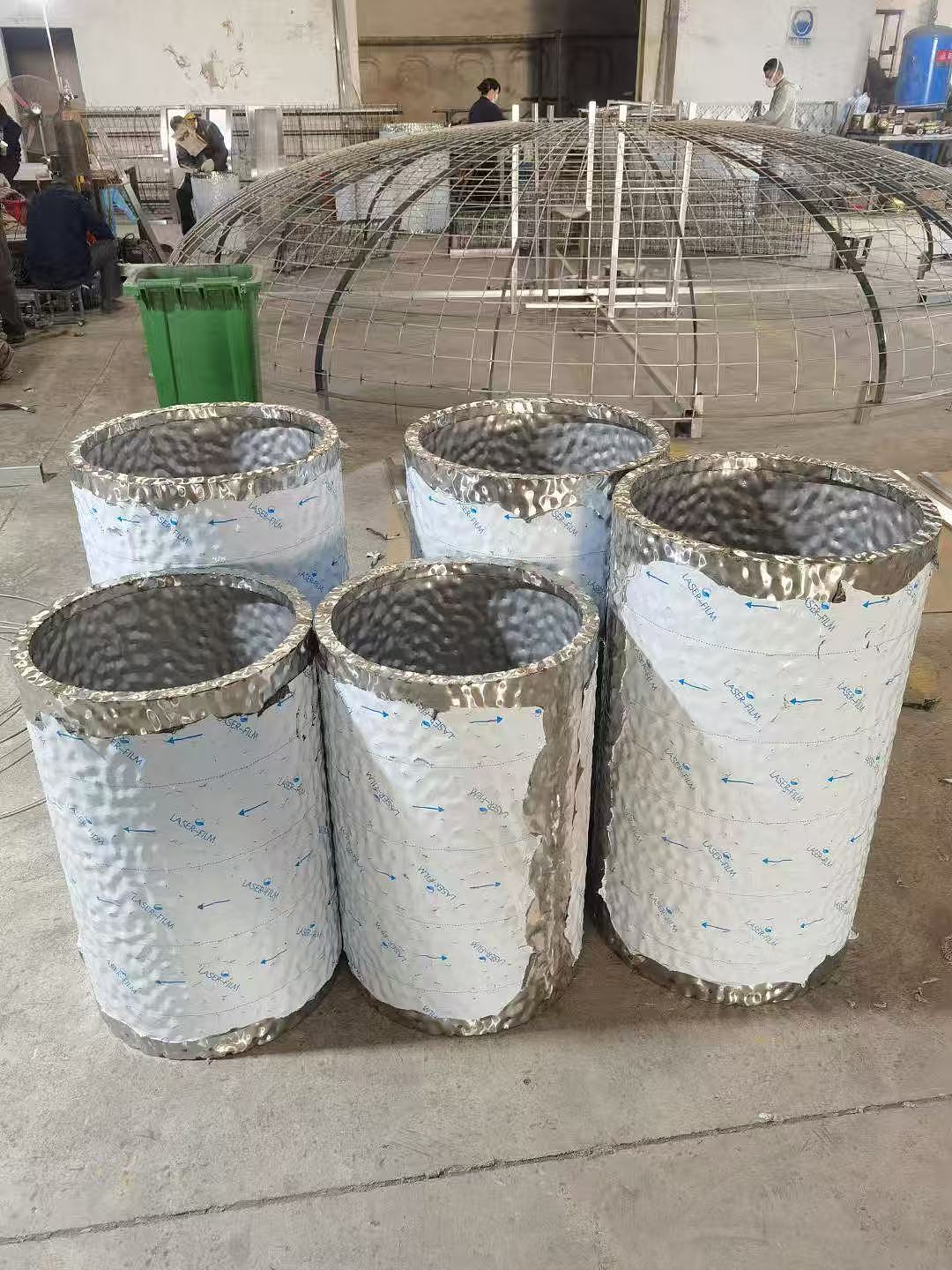 水波纹不锈钢花钵 不锈钢水波纹花箱（图ZMzg2NzA5ODUy） - 其他手工艺 - 站酷设计师v13531301949原创素材 - 站酷ZCOOL