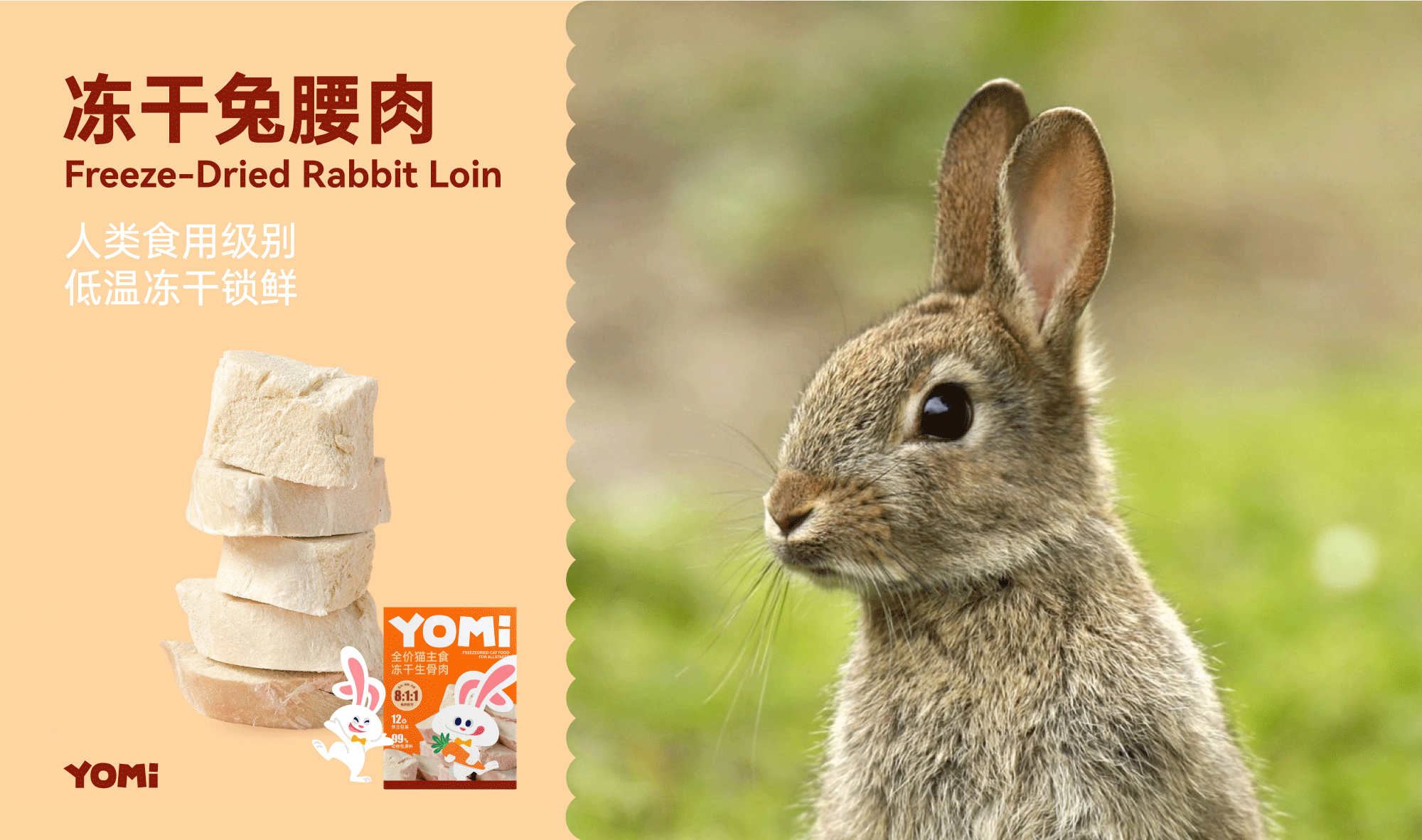 YOMI冻干生骨肉系列猫主食｜IP 包装 视觉 品牌设计（图ZMzg2NzEyMDI0） - 包装 - 站酷设计师请多关照品牌设计原创素材 - 站酷ZCOOL