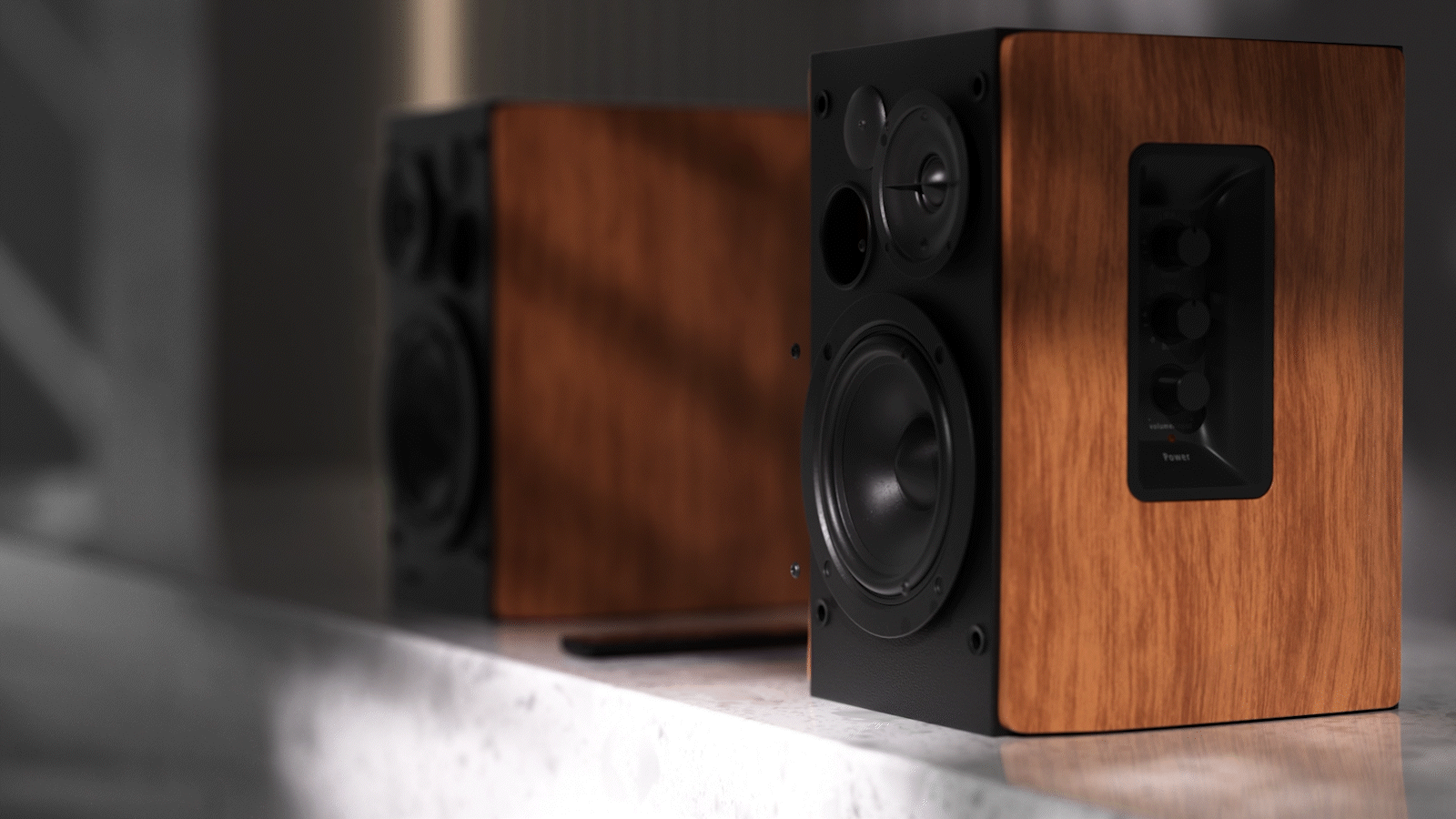 漫步者音响R1380DB三维产品展示（图ZMzg2NzEyMzE2） - 产品 - 站酷设计师寻找二丁子原创素材 - 站酷ZCOOL