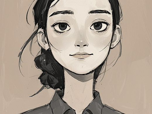 女孩画像