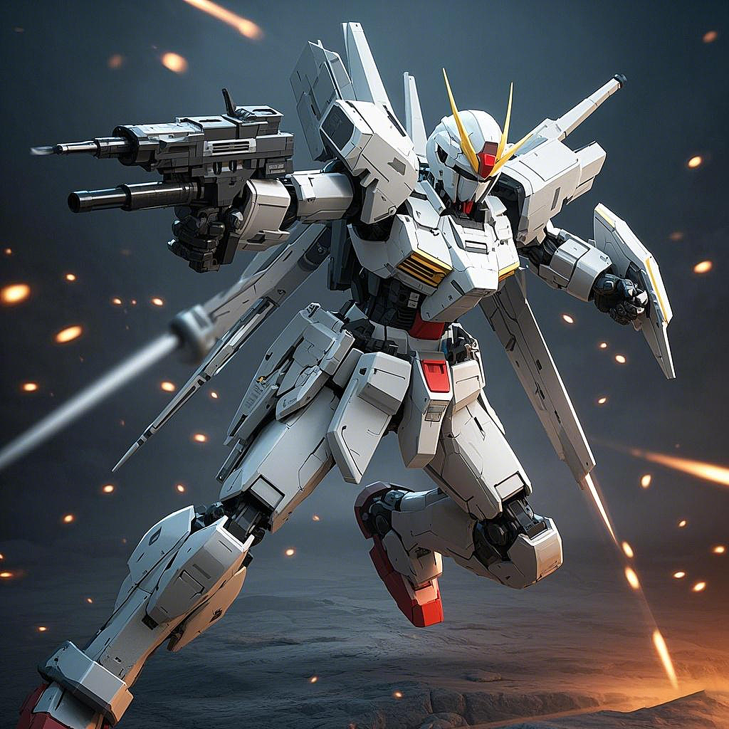 AI高达（图ZMzg2NzYwMTQ4） - AI作品 - 站酷设计师拳太阳原创素材 - 站酷ZCOOL