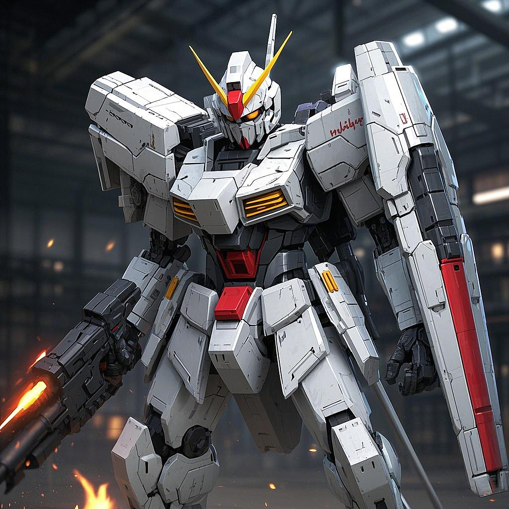 AI高达（图ZMzg2NzYwMTgw） - AI作品 - 站酷设计师拳太阳原创素材 - 站酷ZCOOL