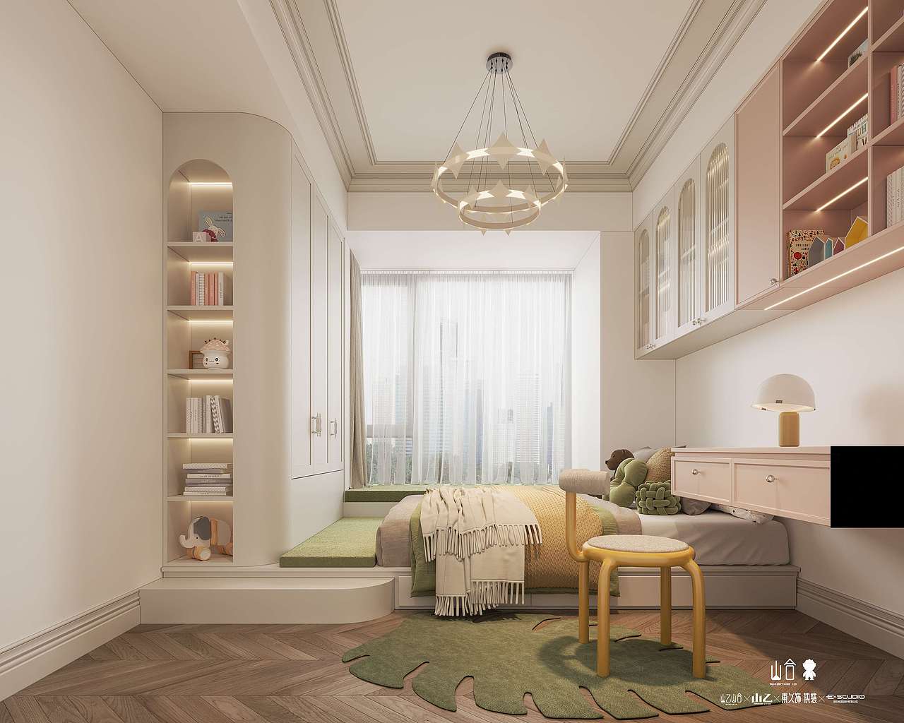 山乙山合｜长沙瀚江府（图ZMzg2Nzg1OTA0） - 家装设计 - 站酷设计师山乙山合原创素材 - 站酷ZCOOL