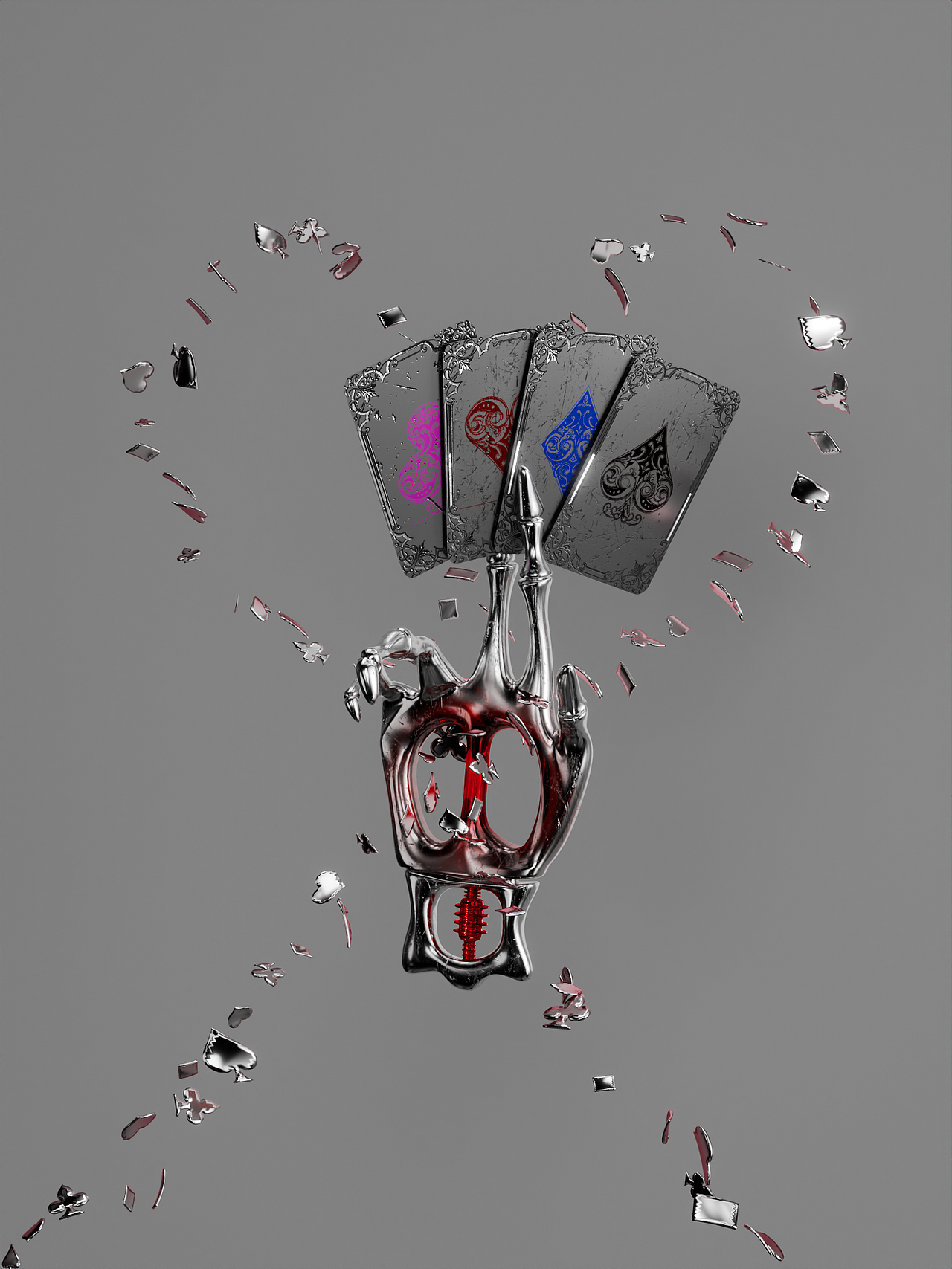 #动态视觉设计 魔术卡牌