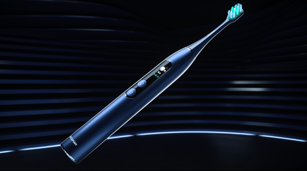 ROAMAN罗曼人工智能电动牙刷X70创意动画（图ZMzg2Nzg3MzQ4） - 产品 - 站酷设计师奋斗的三维蚂蚁原创素材 - 站酷ZCOOL