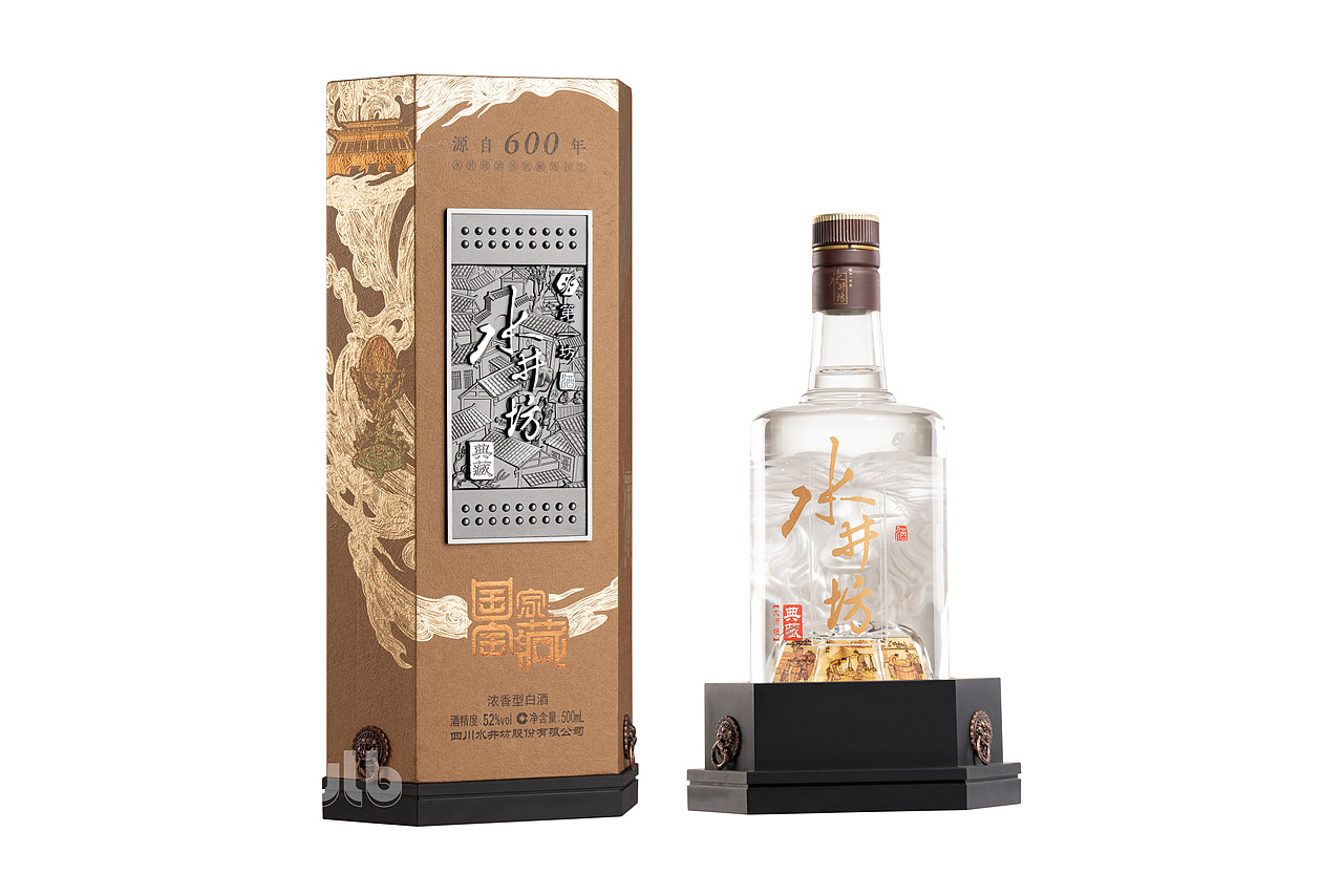 酒水摄影｜水井坊国家宝藏 精修白底图 产品摄影（图ZMzg2Nzk1MDE2） - 产品摄影 - 站酷设计师小灯泡视觉原创素材 - 站酷ZCOOL