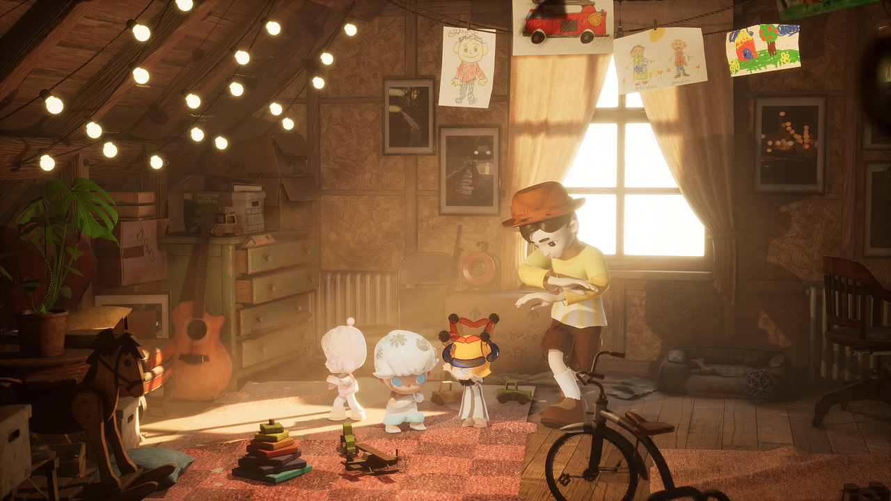 【泡泡玛特】 小小乌托邦 UE5三维场景 动画 镜头练习