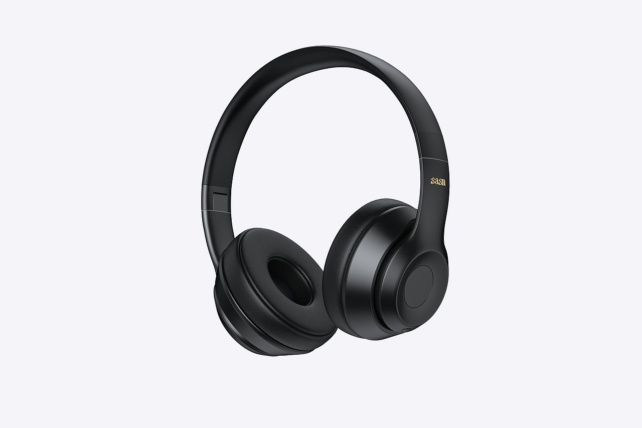 头戴式耳机渲染练习