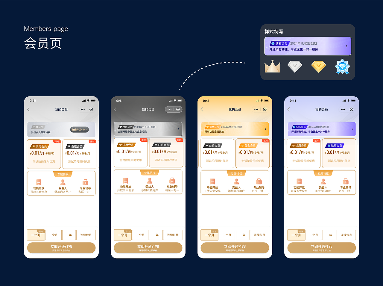 我的健康小程序