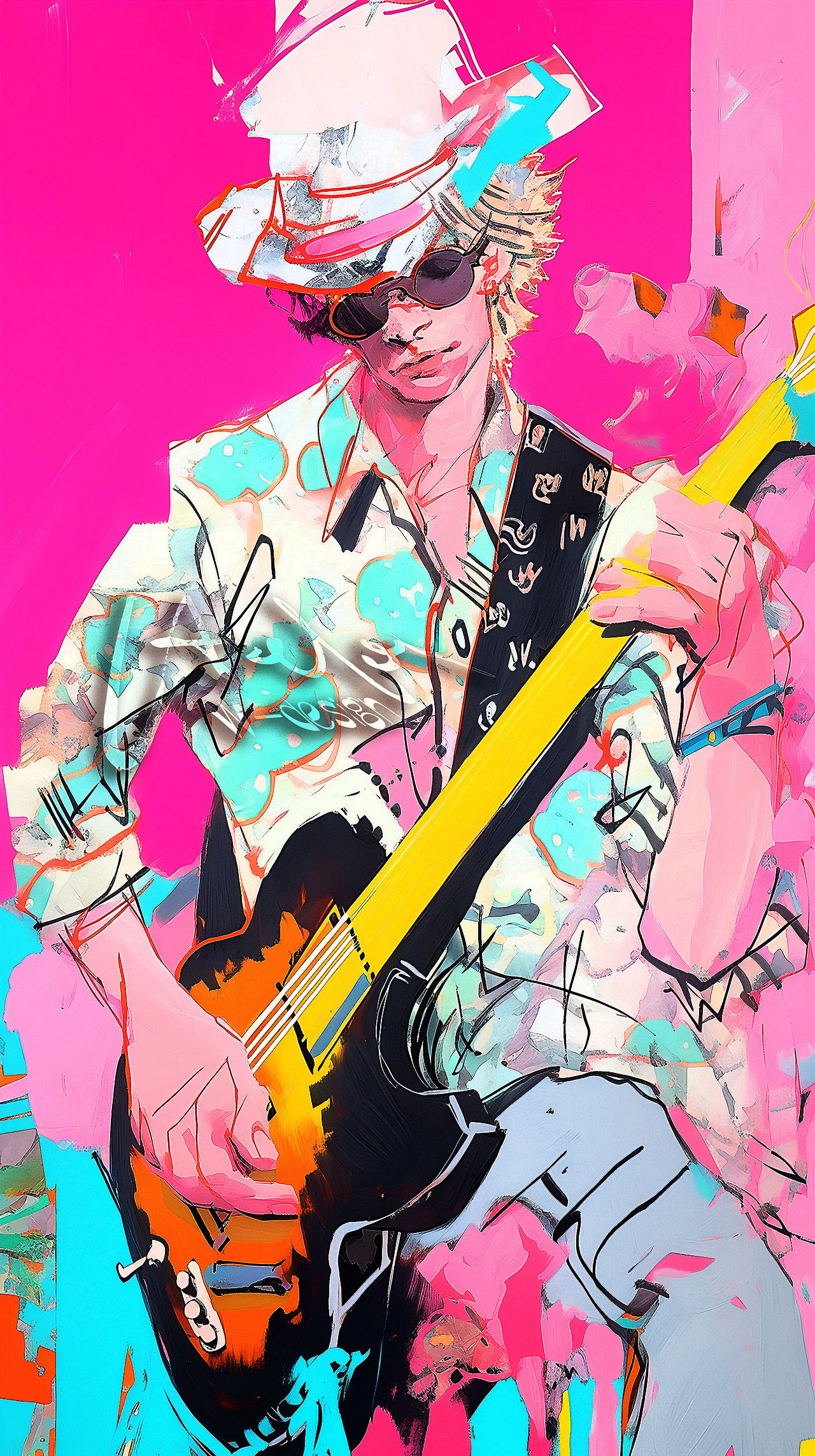 《当音乐与街头涂鸦结合…》