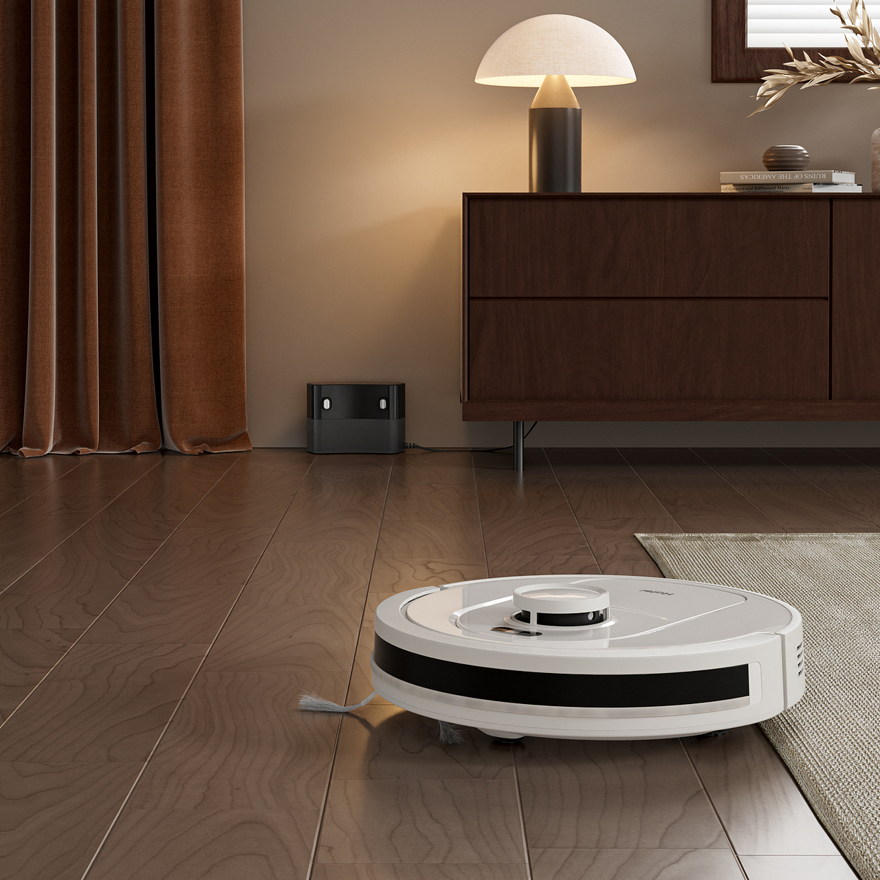 扫地机器人渲染