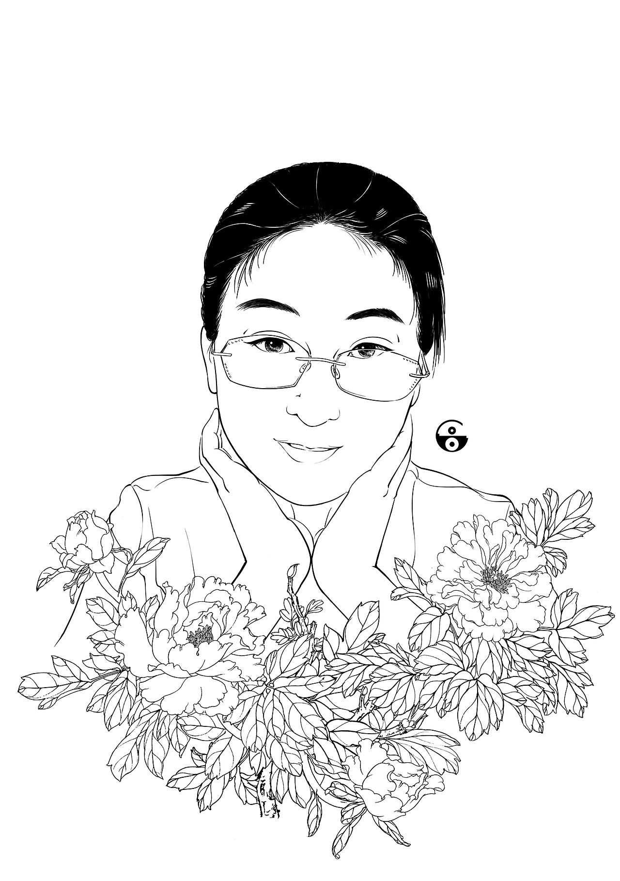 人物肖像创作（图ZMzg2ODE1Mzcy） - 艺术插画 - 站酷设计师608美术原创素材 - 站酷ZCOOL