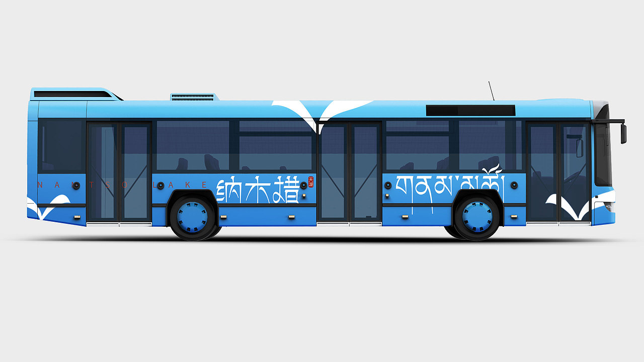 天湖纳木措景区品牌标识设计