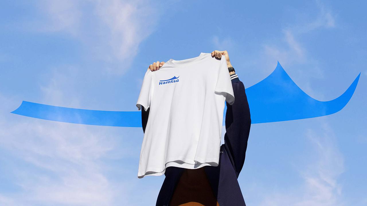 遇见•天湖纳木措LOGO设计景区品牌标识策划