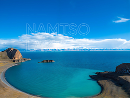 纳木措景区标识视觉创意