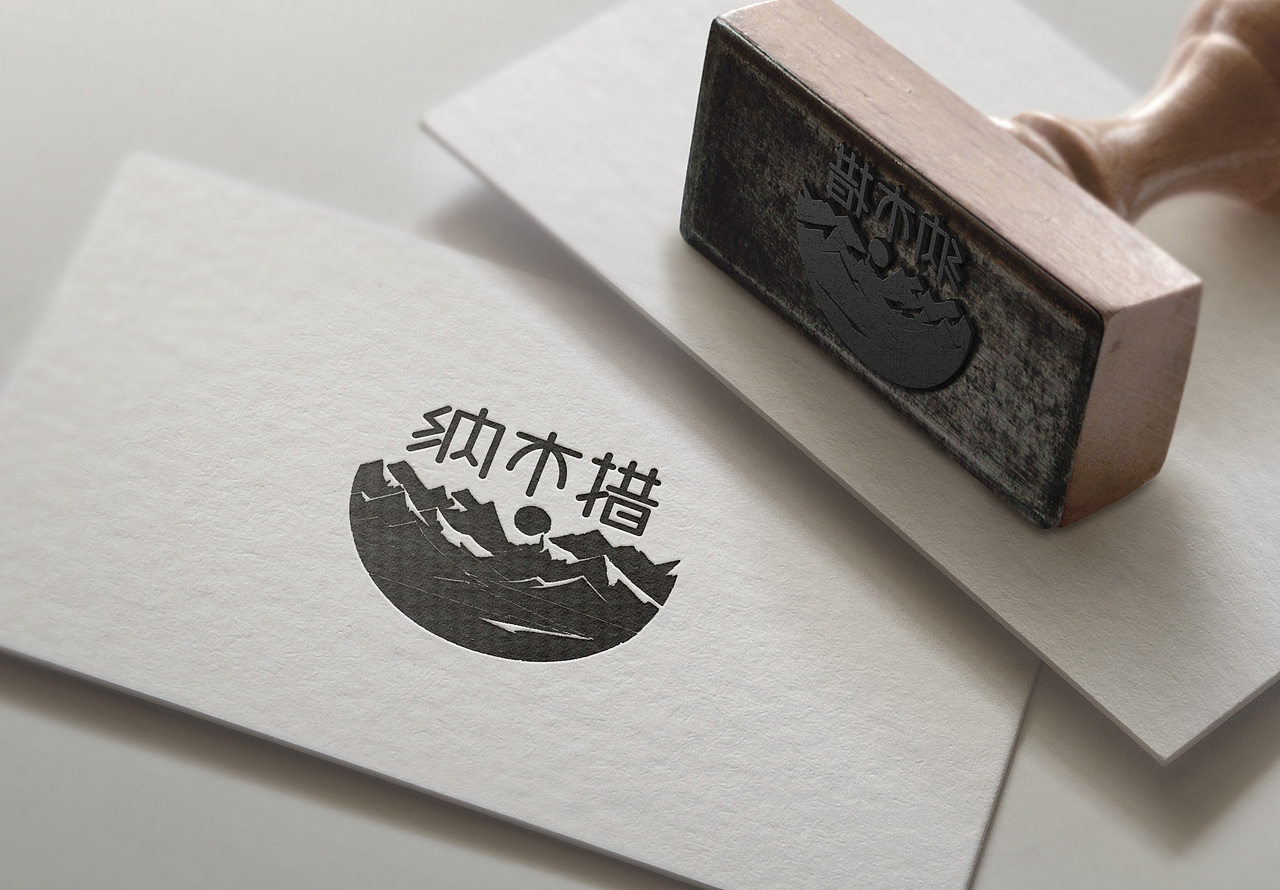 纳木措标识设计