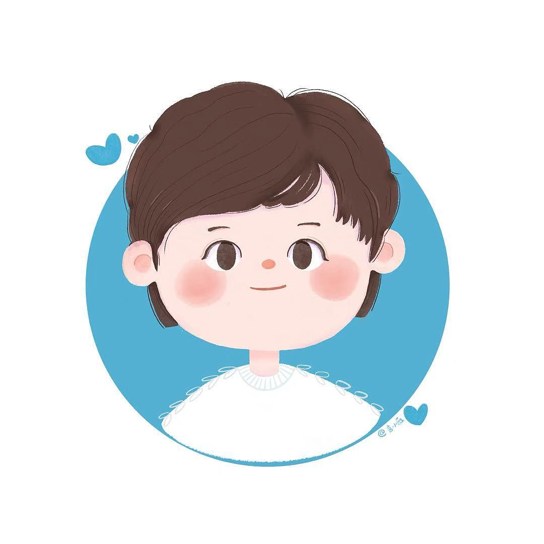 儿童插画头像