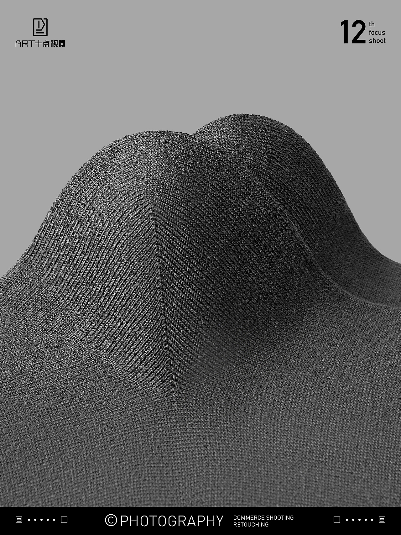 袜子摄影 | 男袜拍摄 x 电商男女休闲中筒棉袜创意拍摄