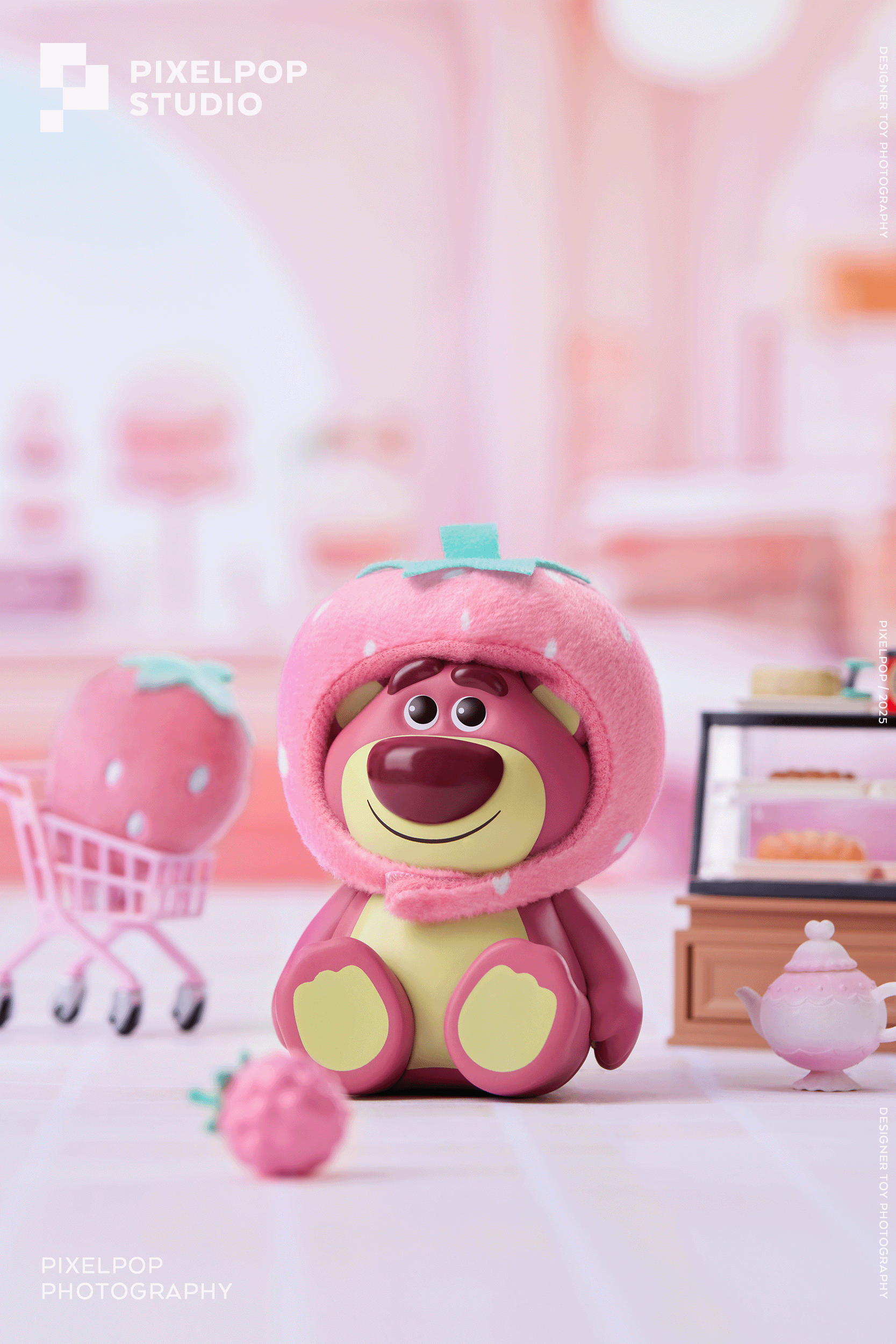 迪士尼水果系列头套-盲盒手办摄影