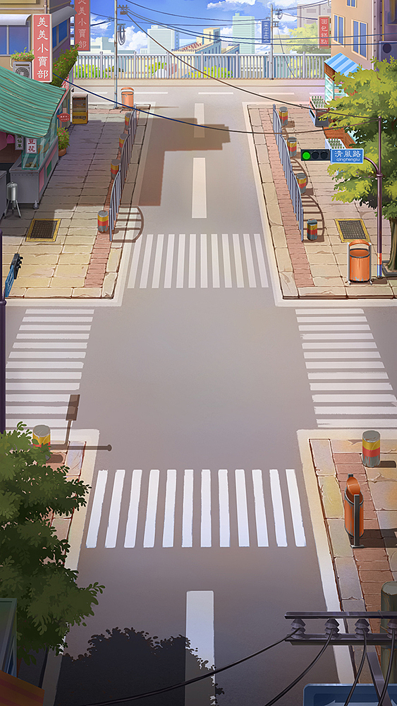 有点饿，楼下早餐不知道还有没有（图ZMzg2ODUxODE2） - 游戏原画 - 站酷设计师水裔皎月原创素材 - 站酷ZCOOL