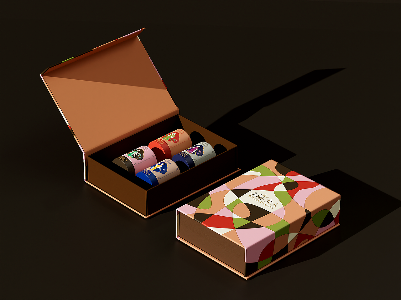 “上海女人”护肤品礼盒包装全案（图ZMzg2ODU1NjE2） - 包装 - 站酷设计师刘玮设计原创素材 - 站酷ZCOOL