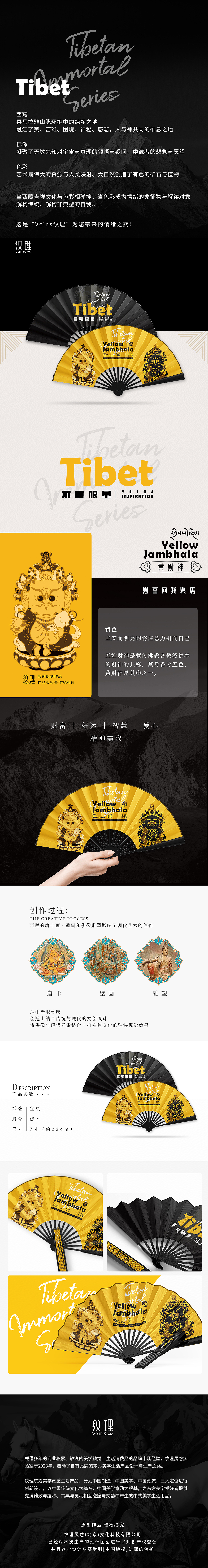 包装设计-藏传佛像-黄财神