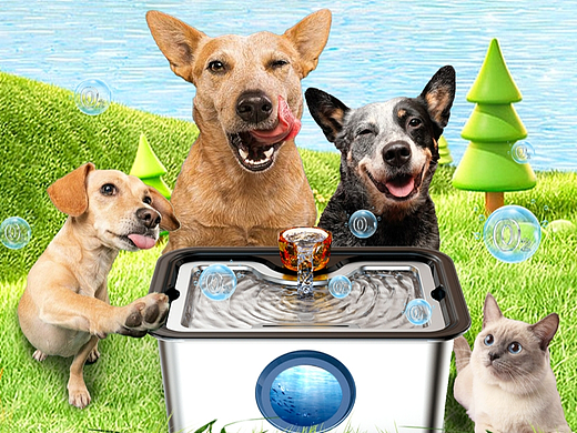 Amazon宠物类-饮水机