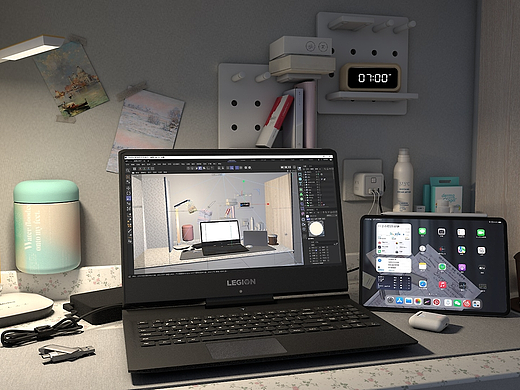 【C4D/MAYA】三维软件 建模  渲染 动效 练习 大二作品
