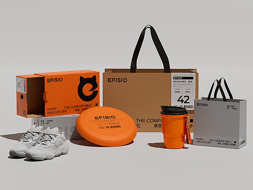「EFISIO」新时代潮鞋品牌形象设计