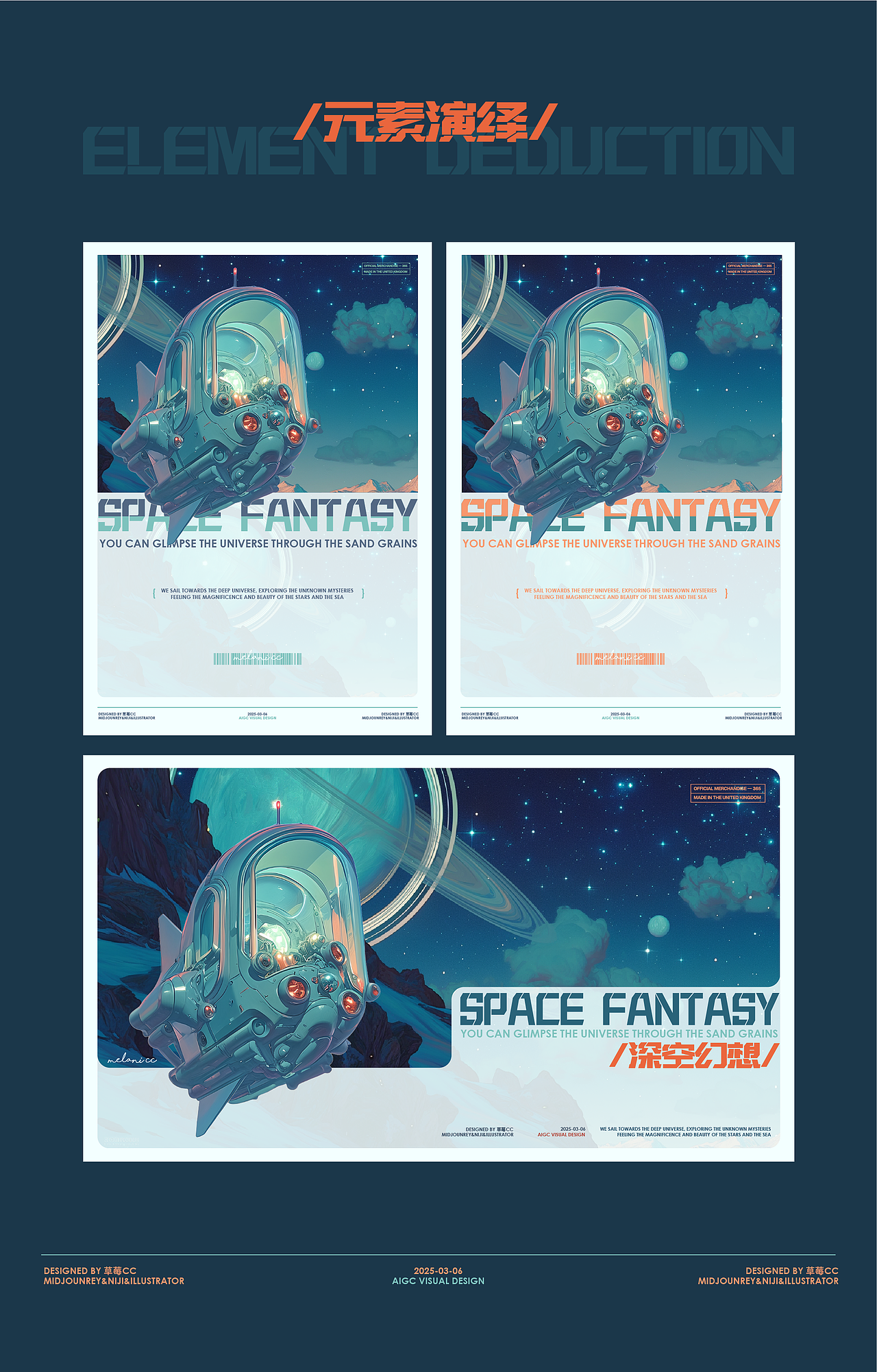 AIGC—关于深空幻想（图ZMzg2ODkwNTg0） - 其他平面 - 站酷设计师草莓大侠CC原创素材 - 站酷ZCOOL