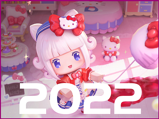 2022年迷你世界游戏视觉海报设计|年会KV