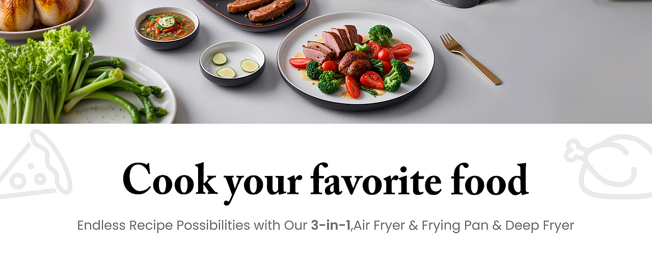 多功能空气炸锅(Multifunctional Air Fryer)