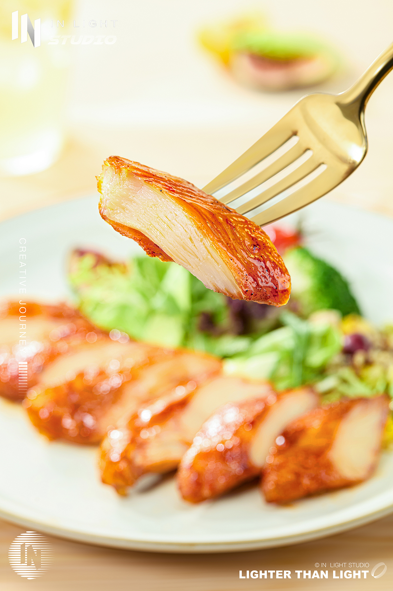 电商详情食品摄影 | 优形小Q鸡胸肉 ✖ IN LIGHT光合