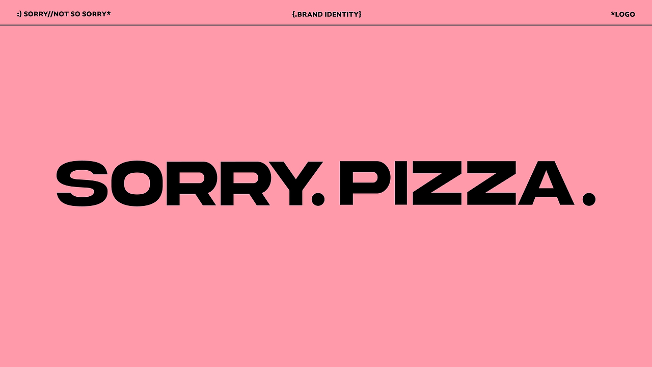 餐饮品牌设计 ｜ SorryPizza披萨（图ZMzg2OTA4NTI0） - 品牌 - 站酷设计师大大胆原创素材 - 站酷ZCOOL