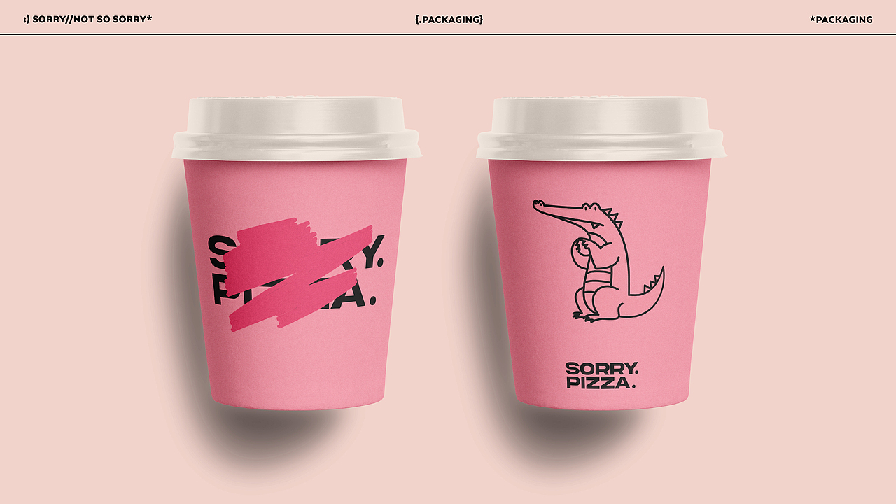 餐饮品牌设计 ｜ SorryPizza披萨（图ZMzg2OTA4NTg0） - 品牌 - 站酷设计师大大胆原创素材 - 站酷ZCOOL