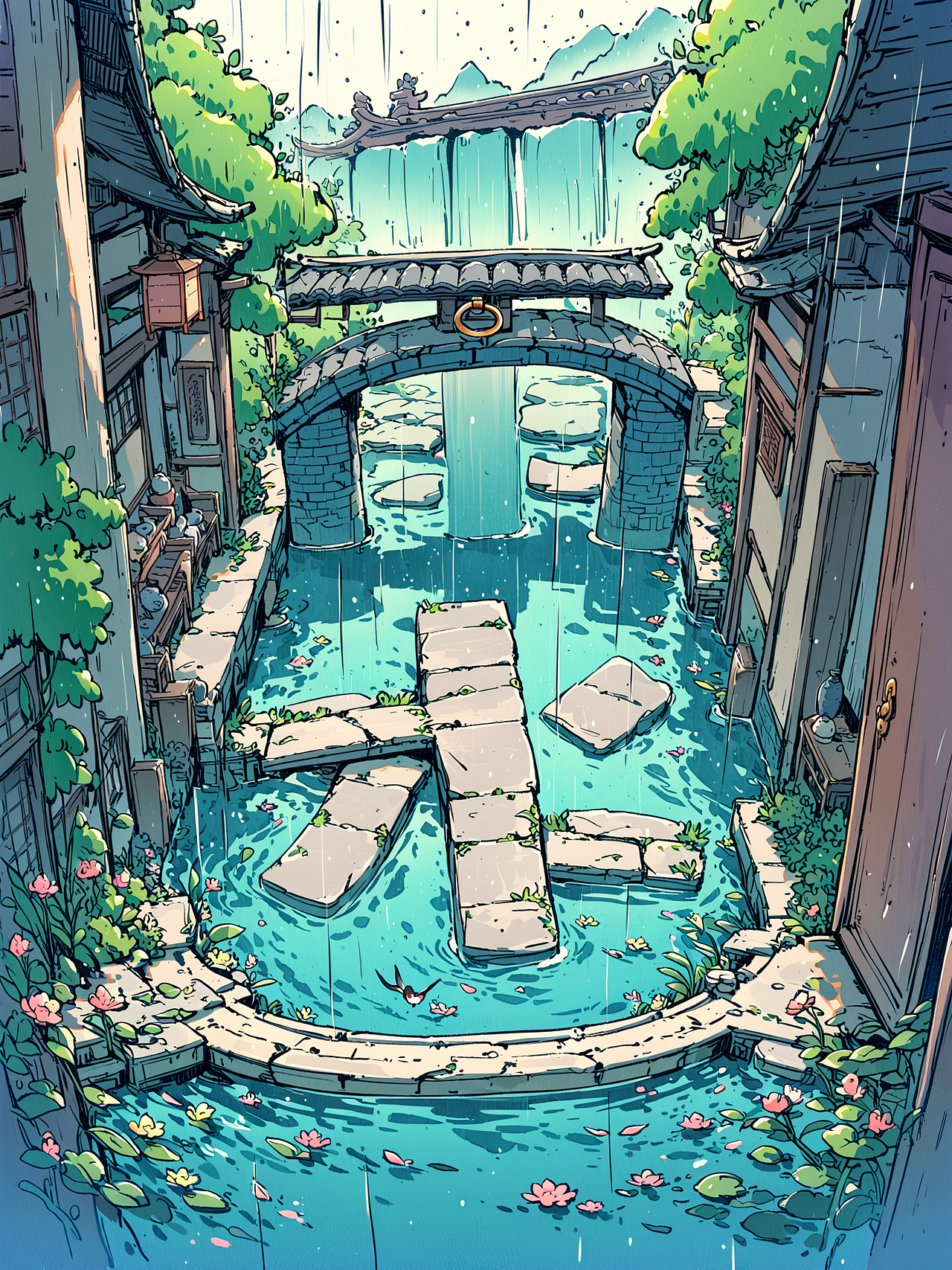 AIGC·岁时插画纪——24节气插画海报（图ZMzg2OTEyMjU2） - 海报 - 站酷设计师翻滚的ZM原创素材 - 站酷ZCOOL