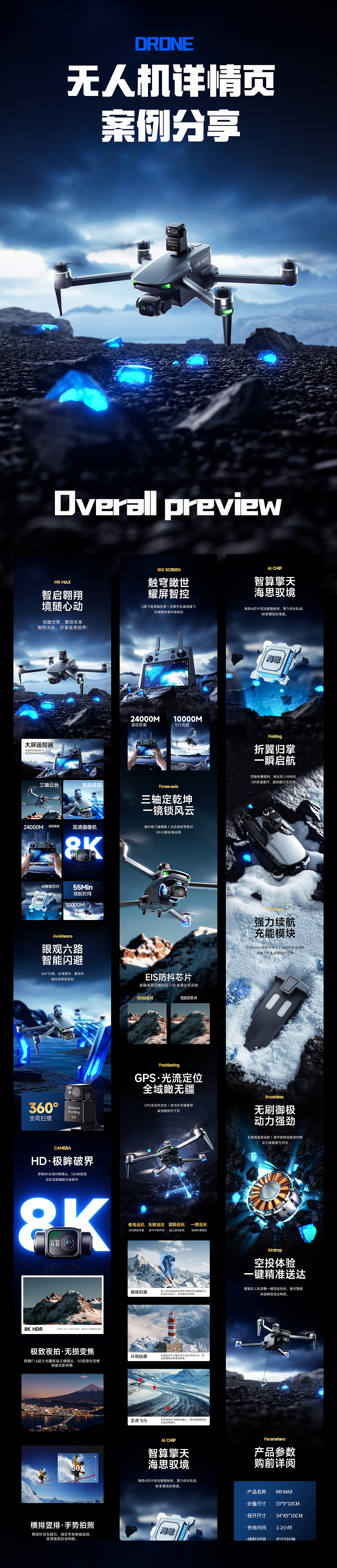 无人机电商详情页（图ZMzg2OTEzMDg0） - 电商 - 站酷设计师kktx原创素材 - 站酷ZCOOL