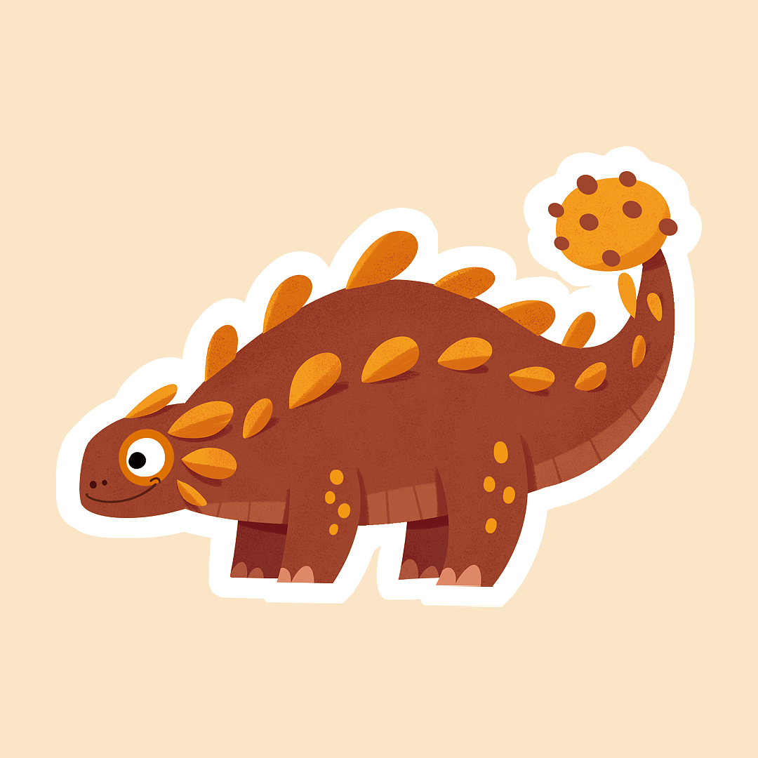 恐龙插画系列合集