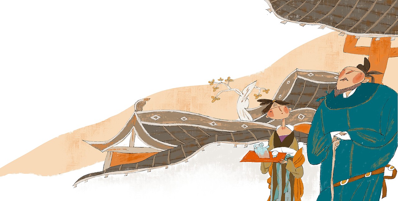 红线传（图ZMzg2OTE1MTg4） - 绘本 - 站酷设计师兀麓原创素材 - 站酷ZCOOL