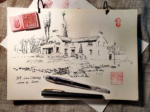 钢笔画合集(一)