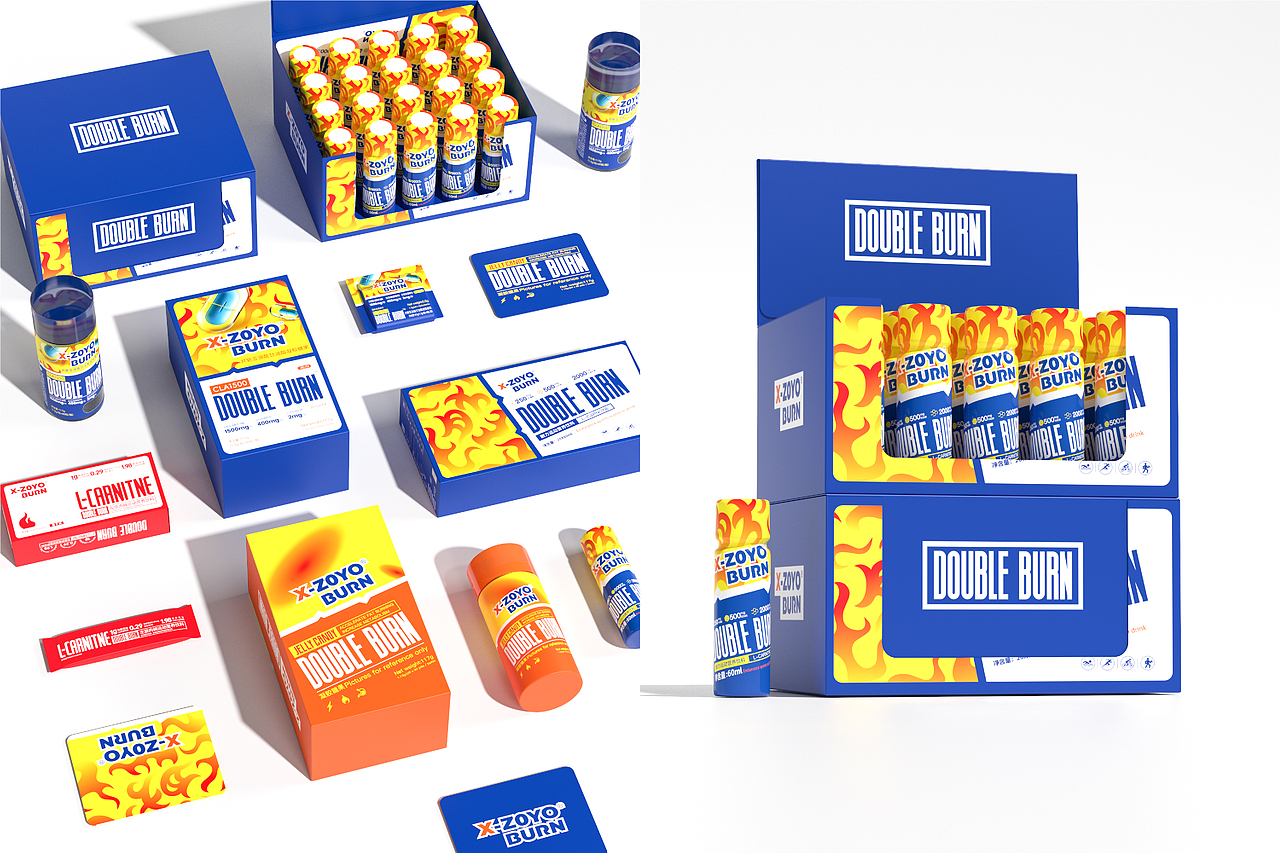 左右燃包装设计，燃爆你的每一个能量~