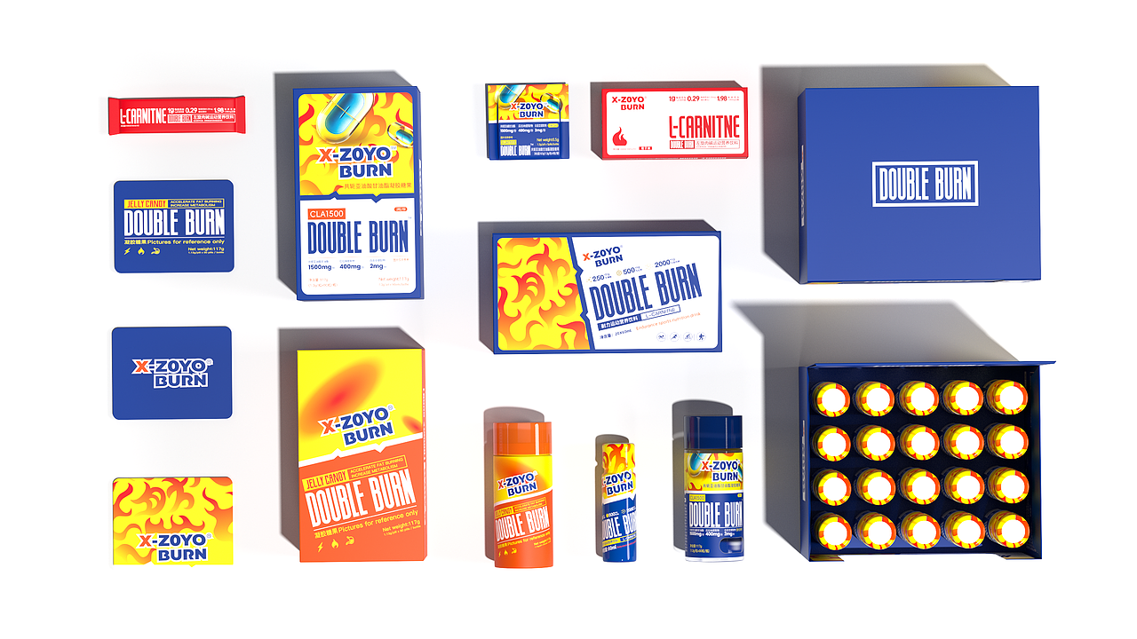 左右燃包装设计，燃爆你的每一个能量~