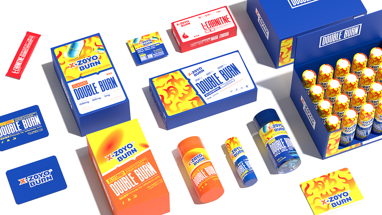 左右燃包装设计，燃爆你的每一个能量~