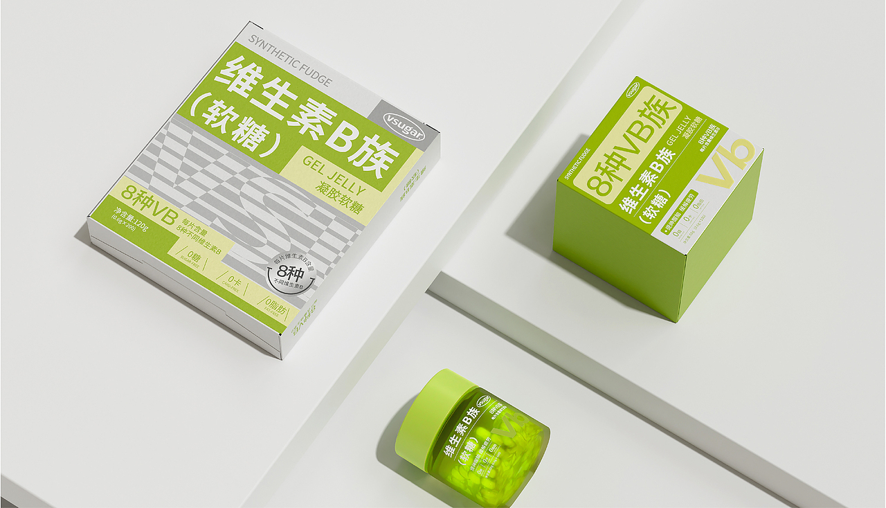 Vsugar | 维生素软糖包装设计
