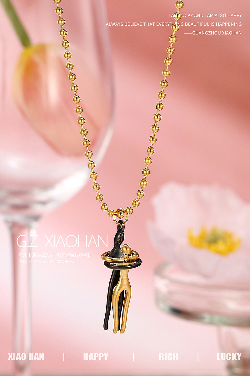 电商珠宝首饰拍摄 项链拍摄 首饰场景 时尚首饰