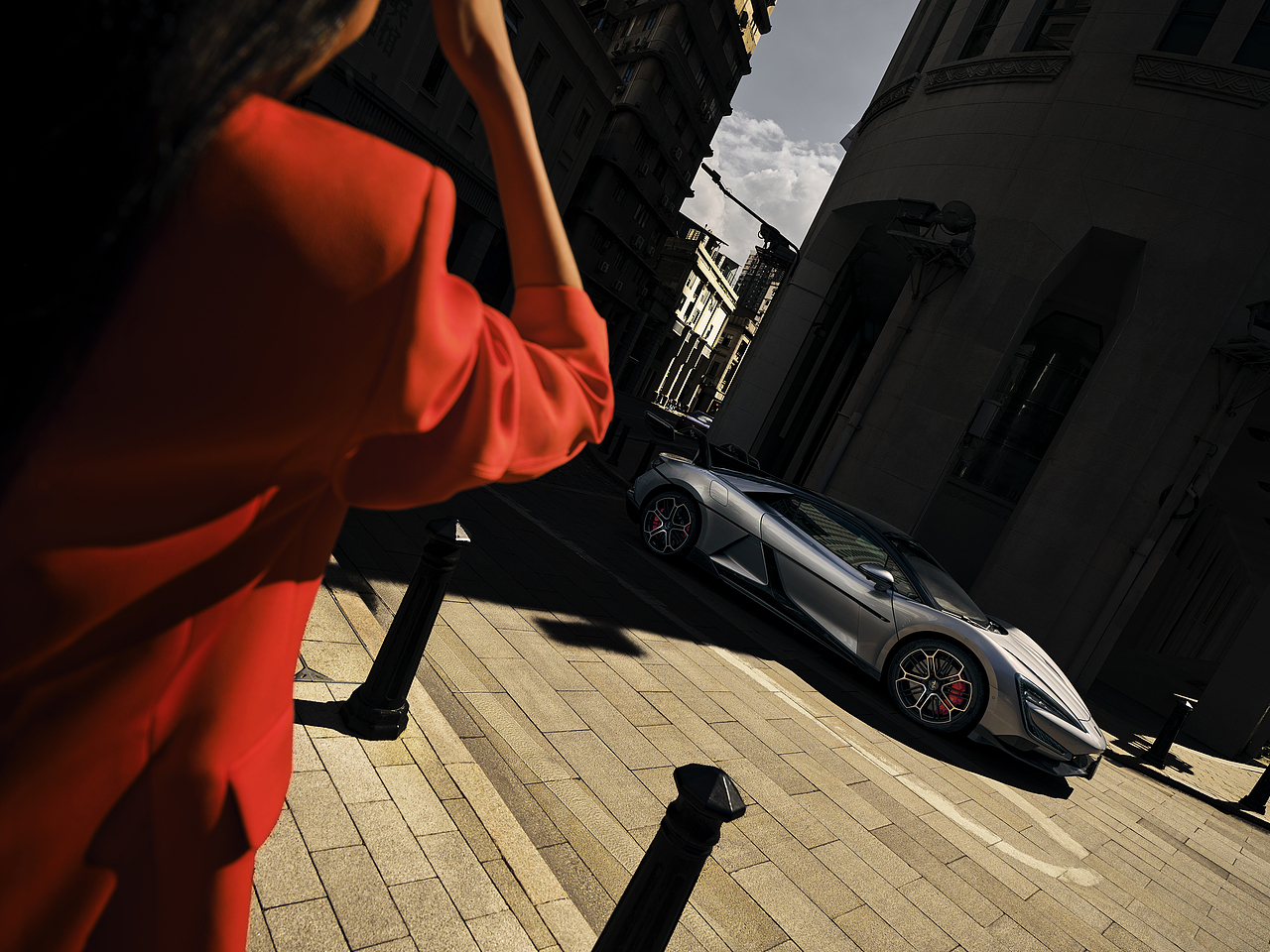 仰望U9-汽车修图