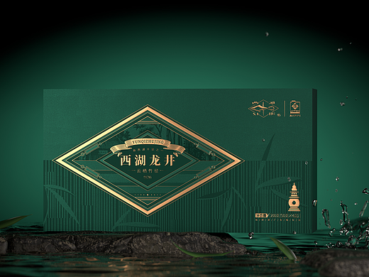 只此春绿，品一杯西湖牌国礼好茶丨包装设计丨茶叶包装