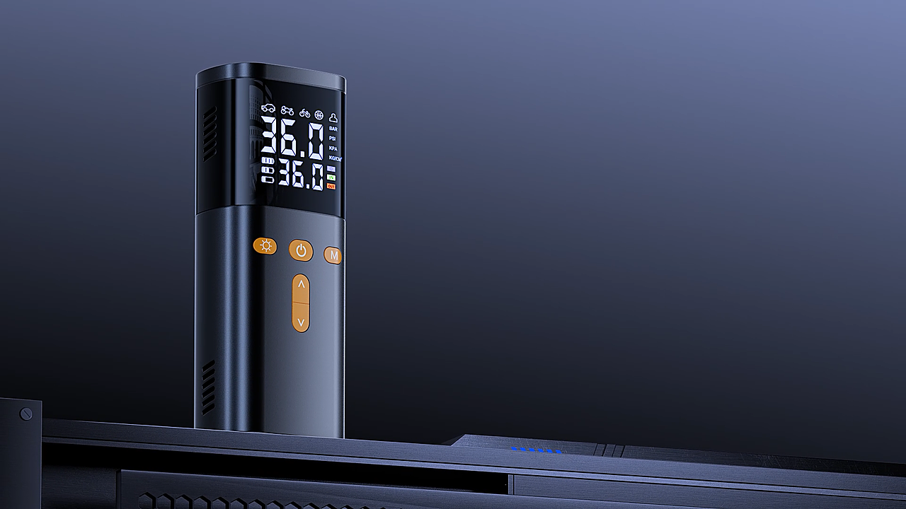 产品动画 | 多功能充气泵